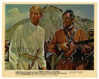 1m030 LAWRENCE OF ARABIA color 8x10 still #2 '62 David Lean, c/u of Peter O'Toole & Anthony Quinn!