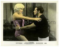 1m031 LET'S MAKE LOVE color 8x10.25 still '60 sexy Marilyn Monroe & Frankie Vaughan dancing!