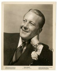 1m594 LOCKET 8.25x10.25 still '46 great head & shoulders smiling portrait of Gene Raymond!