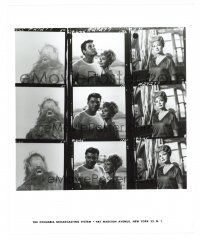 1m599 LOST IN SPACE TV 8.25x10 contact sheet '65 Guy Williams, June Lockhart & wacky cyclops!