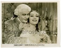 1m611 MADAME DU BARRY 8x10.25 still '34 sexy Dolores del Rio & Reginald Owen as King Louis XV!