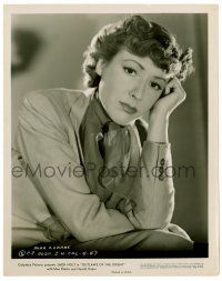 1m612 MAE CLARKE 8x10.25 still '37 pretty seated close up from Outlaws of the Orient!