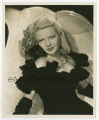 1m629 MARJORIE REYNOLDS 8.25x10 still '30s glamorous portrait in velvet dress by Whitey Schafer!