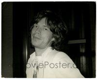 1m642 MICK JAGGER 8x10 news photo '70s great c/u of the Rolling Stones rock 'n' roll legend!