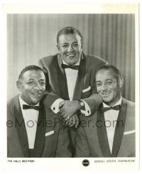 1m645 MILLS BROTHERS 8.25x10 publicity still '40s great portrait of the African American singers!