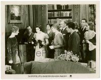 1m649 MISLEADING LADY 8x10.25 still '32 crowd watches Claudette Colbert holding broken record!