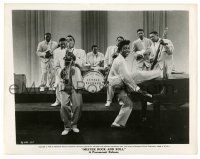 1m650 MISTER ROCK & ROLL 8x10.25 still '57 great image of Little Richard performing with his band!