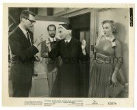 1m654 MONKEY BUSINESS 8x10.25 still '52 angry Ginger Rogers between Cary Grant & Marilyn Monroe!