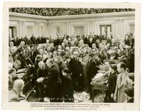 1m660 MR. SMITH GOES TO WASHINGTON 8x10.25 still '39 James Stewart passed out during huge meeting!