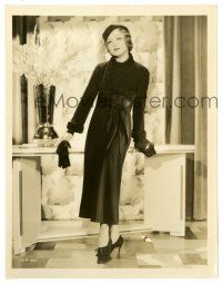 1m667 NANCY CARROLL 8x10.25 still '30s great full-length portrait modeling a great outfit!