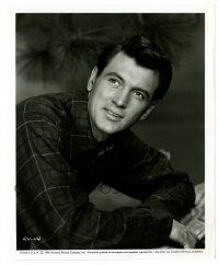 1m773 ROCK HUDSON 8.25x10 still '55 great head & shoulders close up from All That Heaven Allows!