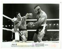 1m775 ROCKY III 8.25x10.25 still '82 Sylvester Stallone punching Mr. T in the boxing ring!