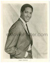 1m787 SAM COOKE 8x10 publicity still '50s portrait of the African American singer by Seymour!