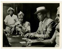 1m837 SOME CAME RUNNING deluxe 8x10.25 still '59 Dean Martin & Frank Sinatra gambling at poker!