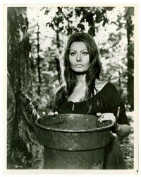 1m846 SOPHIA LOREN 8x10.25 still '67 c/u as the beautiful peasant girl from More Than a Miracle!
