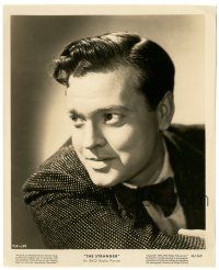1m863 STRANGER 8.25x10 still '46 best head & shoulders portrait of young Orson Welles!