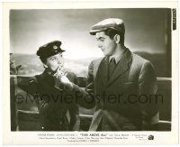 1m908 THIS ABOVE ALL 8.25x10 still '42 c/u of Tyrone Power lighting Joan Fontaine's cigarette!