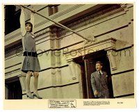 1m049 THOROUGHLY MODERN MILLIE color 8x10 still '67 Fox watches Julie Andrews hanging from flagpole!