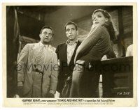 1m922 TO HAVE & HAVE NOT 8x10.25 still '44 c/u of Humphrey Bogart, Lauren Bacall & Marcel Dalio!