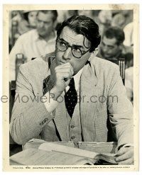 1m923 TO KILL A MOCKINGBIRD 8.25x10 still '62 Gregory Peck as Atticus from Harper Lee classic novel