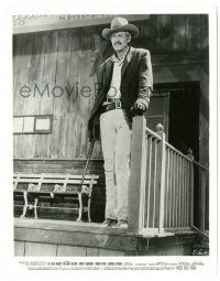 1m985 WILD BUNCH 8x10.25 still '69 full-length portrait of Robert Ryan holding rifle, Peckinpah!