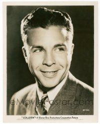 1m227 COLLEEN 8x10.25 still '36 head & shoulders smiling portrait of Dick Powell!
