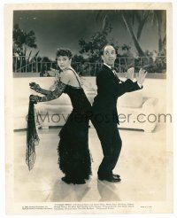 1m230 COLLEGE SWING 8x10.25 still '38 great image of Martha Raye & Ben Blue dancing together!