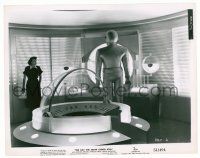 1m252 DAY THE EARTH STOOD STILL 8x10.25 still '51 Patricia Neal watches Gort inside space ship!
