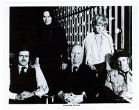 1m332 FAMILY PLOT candid 8x10 still '76 director Alfred Hitchcock in family portrait w/ top stars!