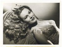 1m956 VIRGINIA MAYO 6.25x8 news photo '44 the beautiful leading lady has a perfect head of hair!