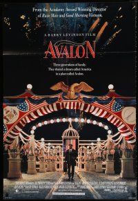 1p047 AVALON int'l 1sh '90 directed by Barry Levinson, Armin Mueller-Stahl & Elizabeth Perkins!