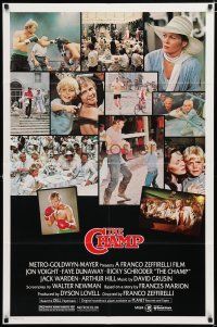 1p149 CHAMP 1sh '79 great images of Jon Voight boxing with Ricky Schroder, Faye Dunaway!
