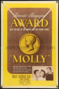 1p342 GOLDBERGS 1sh '50 Gertrude Berg's hit show about Jewish family in 1940s Brooklyn, Molly!