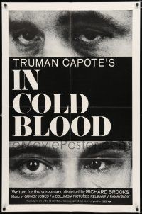1p442 IN COLD BLOOD 1sh '68 Richard Brooks directed, Robert Blake, from the novel by Truman Capote