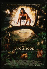 1p484 JUNGLE BOOK DS 1sh '94 Disney, Jason Scott Lee as Rudyard Kipling's classic character!