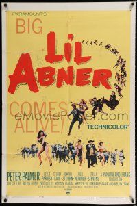 1p520 LI'L ABNER 1sh '59 sexy Julie Newmar, Peter Palmer, from Al Capp's comic!