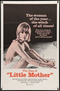 1p523 LITTLE MOTHER 1sh '73 Radley Metzger, sexy nearly-naked Christiane Kruger, sex horror!