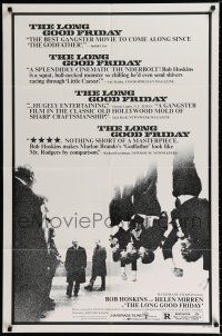 1p529 LONG GOOD FRIDAY 1sh '82 Helen Mirren, mobster Bob Hoskins crosses paths with the IRA!