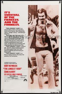 1p530 LONGEST YARD 1sh '74 Robert Aldrich prison football comedy, full-length Burt Reynolds!