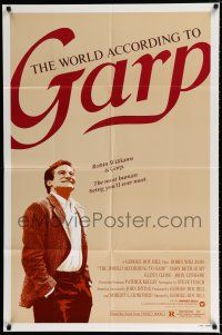 1p986 WORLD ACCORDING TO GARP 1sh '82 Robin Williams is the most human being you'll ever meet!
