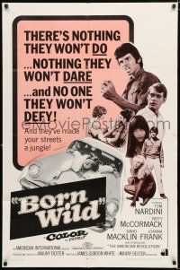1p991 YOUNG ANIMALS 1sh '68 AIP bad teens, the wildest of the young ones!
