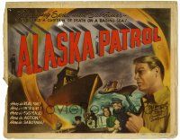 1r014 ALASKA PATROL TC '49 Richard Travis, Helen Westcott, U.S. Navy vs foreign spies!