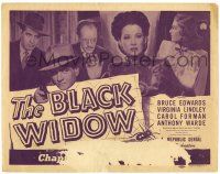 1r037 BLACK WIDOW TC '47 sci-fi serial, sexy Carol Forman in title role!