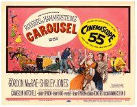 1r053 CAROUSEL TC '56 Shirley Jones, Gordon MacRae, Rodgers & Hammerstein musical!
