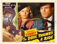 1r559 DEVIL THUMBS A RIDE LC #4 '47 Lawrence Tierney &  Betty Lawford in Felix Feist film noir!