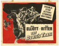 1r092 DEVIL'S TRAIL TC R55 William 'Wild Bill' Elliott, Tex Ritter, Eileen O'Hearn!