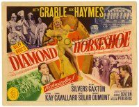 1r093 DIAMOND HORSESHOE TC '45 image of sexy dancer Betty Grable in skimpy outfit w/cast!