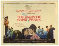1r095 DIARY OF ANNE FRANK TC '59 Millie Perkins as Jewish girl in hiding in World War II!