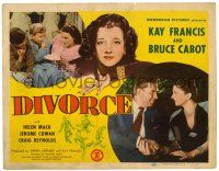 1r097 DIVORCE TC '45 Kay Francis with puppet grooms, Bruce Cabot, Helen Mack!