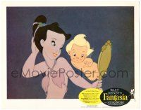 1r582 FANTASIA LC R63 Disney musical cartoon classic, c/u of centaur girl with mirror & cherub!